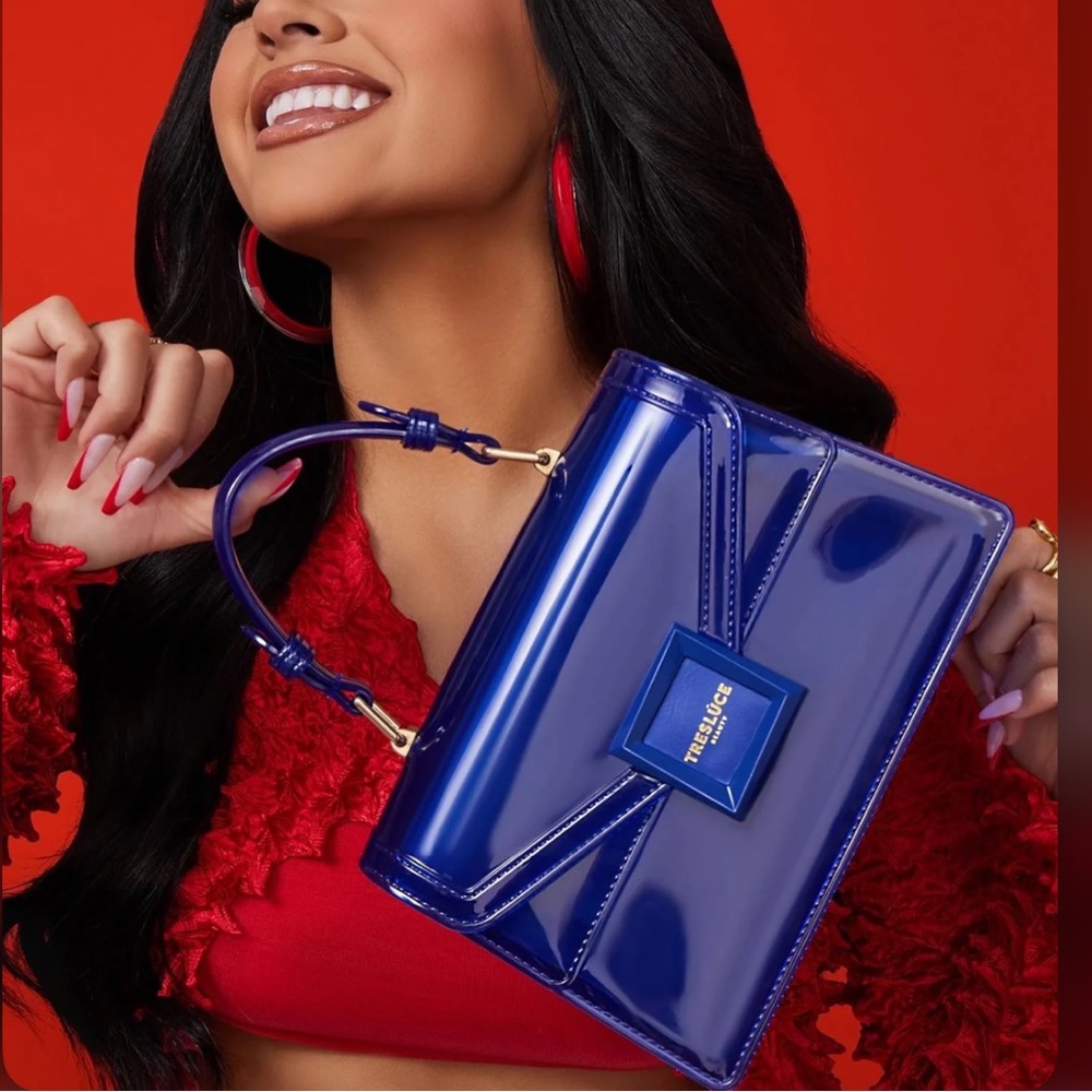 **SOLD** TRESLUCE BEAUTY By Becky G Blue Bag - Picture 15 of 15